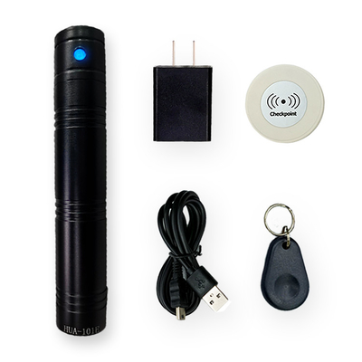 Monitoring Guard Tour Patrol System QR 0.45 MW Auto Induction Reading HUA-101E